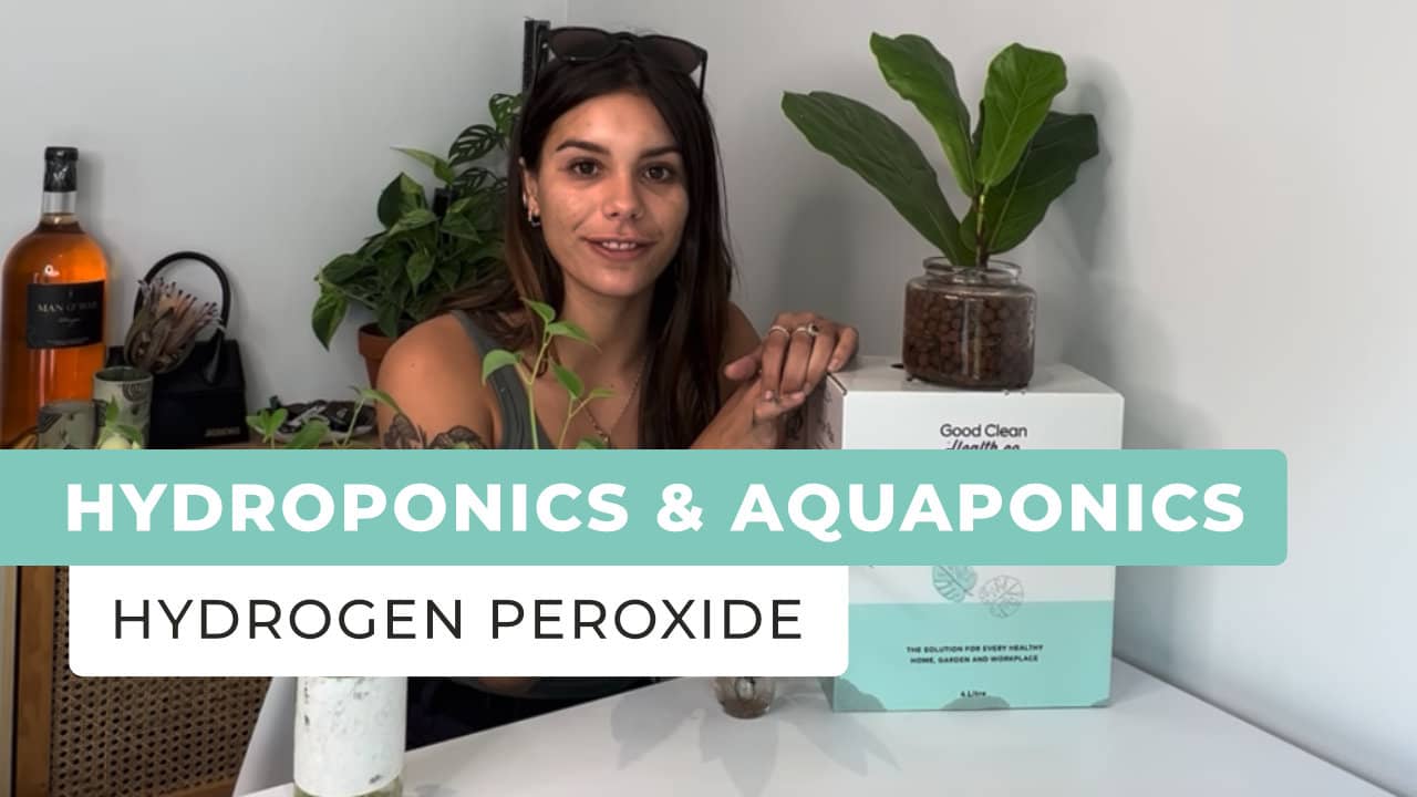 Using Hydrogen Peroxide for Hydroponic and Aquaponics